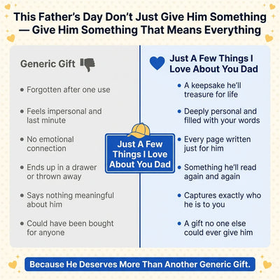 Just a few things i love about you dad